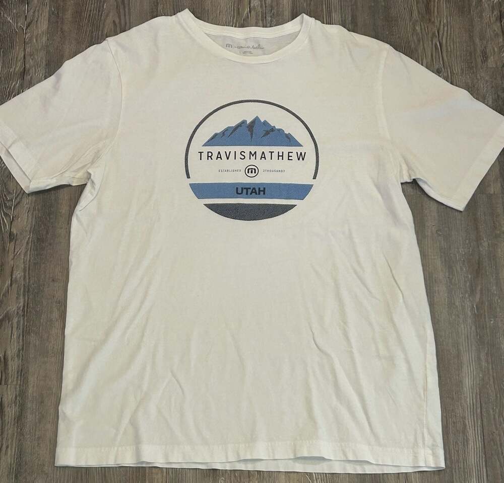 TravisMathew Utah Graphic Short Sleeve T-Shirt